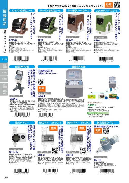市場 P20倍 ×20点セット 送料込 セフティー3 スタンダード 散水タイマー