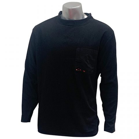 ＳＫ１１:フルボーダー　ミドルネック:720811BLK-M