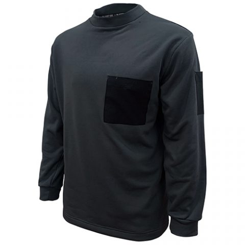 ＳＫ１１:蓄熱裏起毛　ミドルネック:721011BLK-M