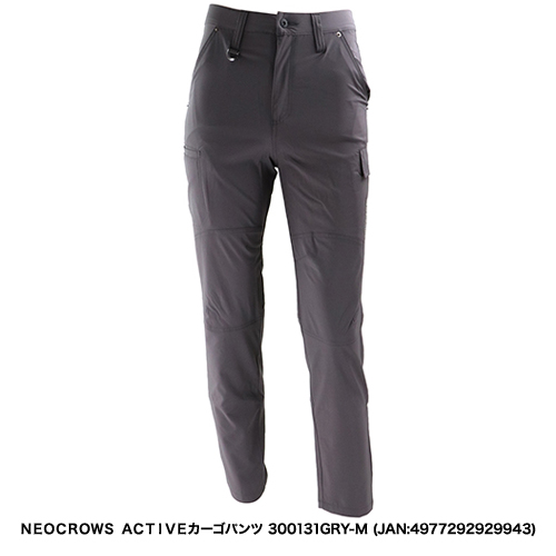 NEOCROWS:ACTIVEカーゴパンツ:300111BK-M｜株式会社藤原