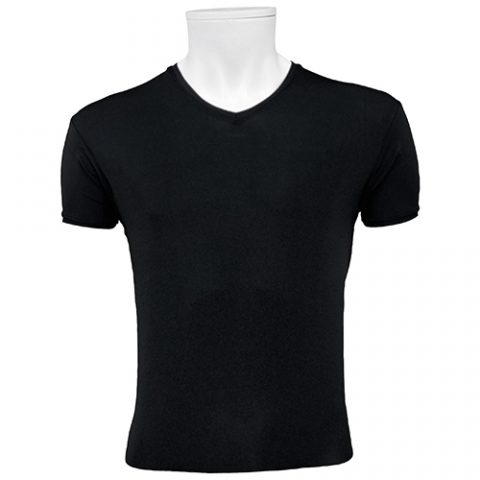 ＳＫ１１:極冷ショート　半袖Ｖ首:522411BK-M